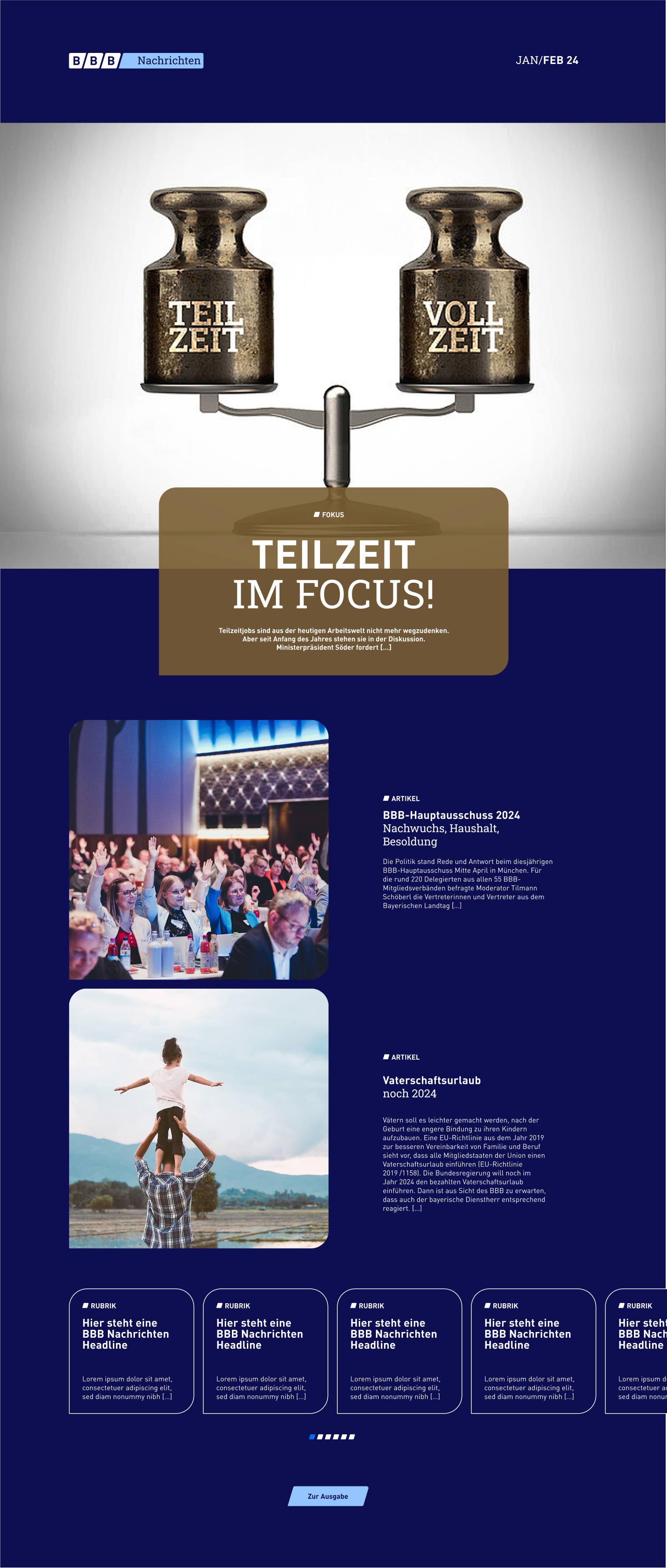 BBB Magazin Summary Template